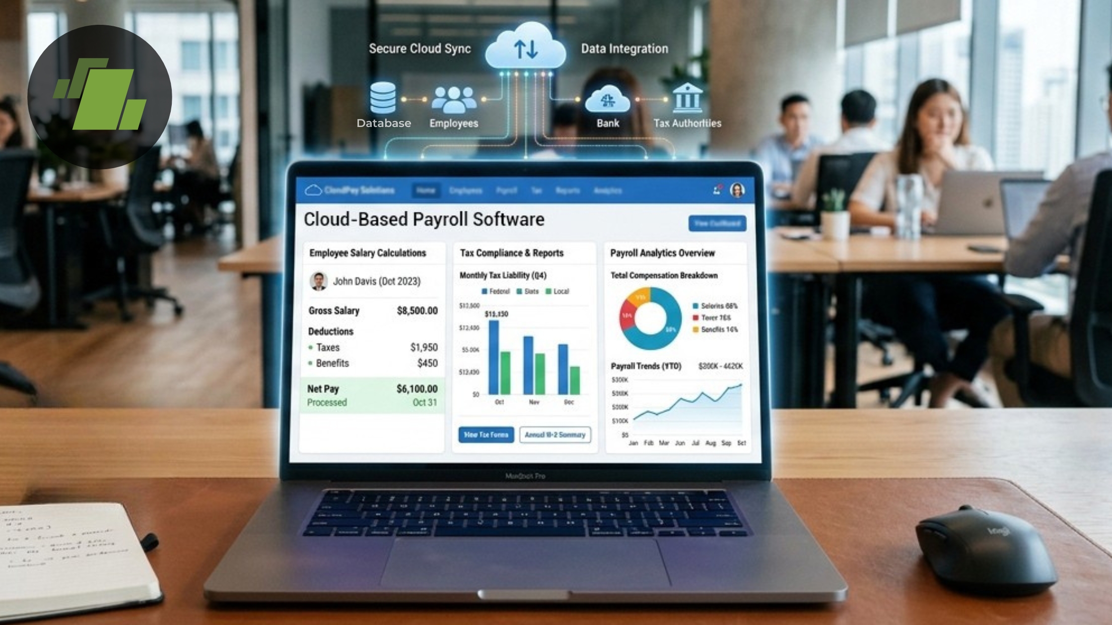 web based payroll system